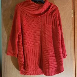 TURTLENECK Red Sweater